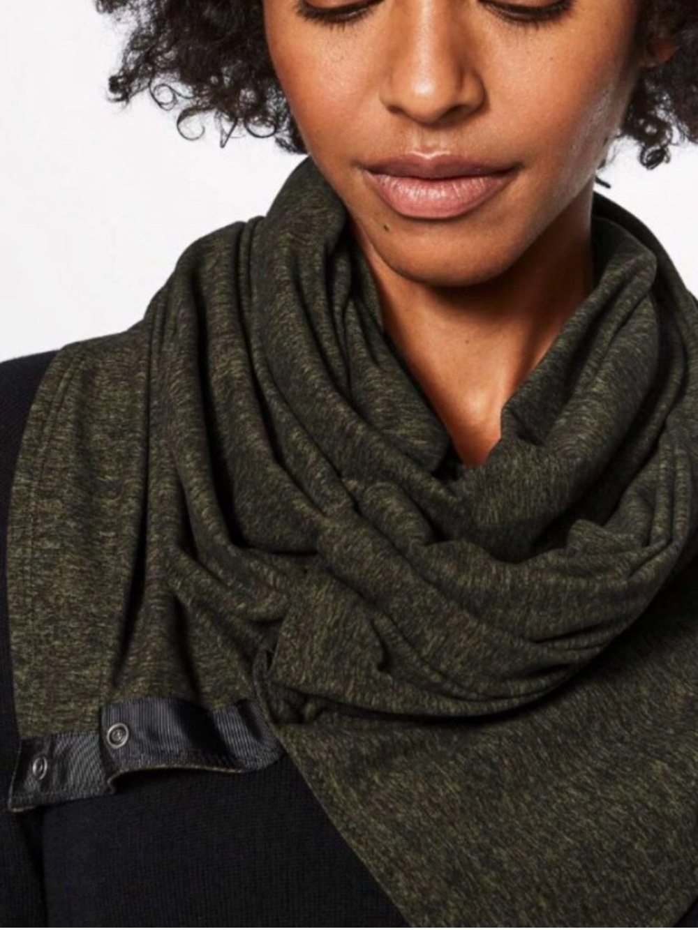 Lululemon Vinyasa Scarf Size Khaki Green